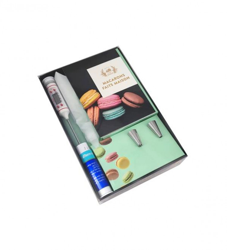 COFFRET MACARONS FAITS MAISON - COLLECTIF - HACHETTE