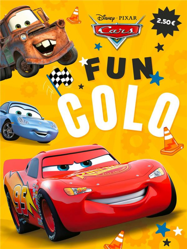 CARS - FUN COLO - DISNEY PIXAR - COLLECTIF - HACHETTE