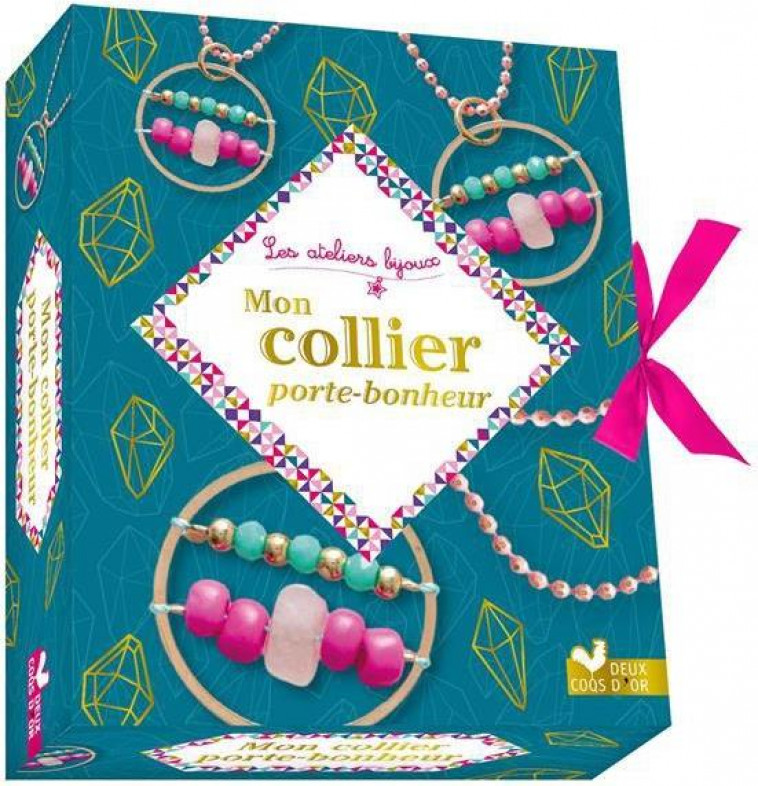 MON COLLIER PORTE BONHEUR - MINI COFFRET AVEC ACCESSOIRES - MADEMOISELLE LUPIN - HACHETTE