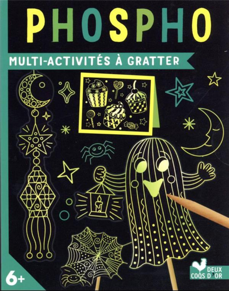 MULTI-ACTIVITES A GRATTER - PHOSPHO - HERASIMOVA OLENA - HACHETTE