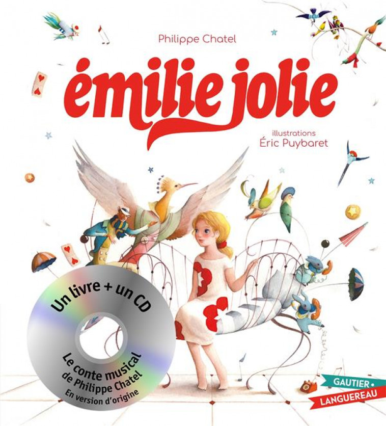 EMILIE JOLIE - LIVRE CD PETIT FORMAT - CHATEL/PUYBARET - HACHETTE