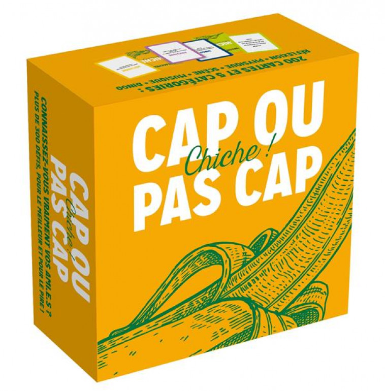 BOITE CAP OU PAS CAP - CHICHE ! - COLLECTIF - NC