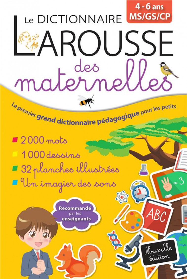 DICTIONNAIRE DES MATERNELLES - COLLECTIF - LAROUSSE