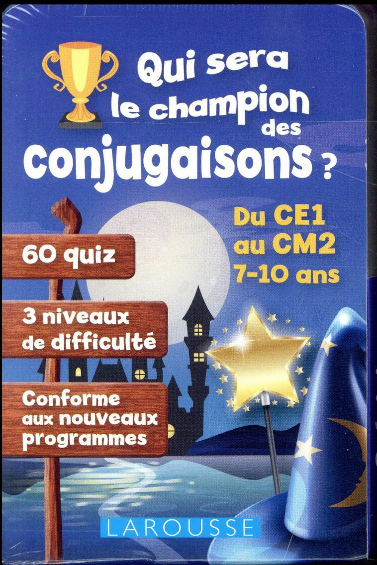 QUI SERA LE CHAMPION DES CONJUGAISONS ? - COLLECTIF - Larousse