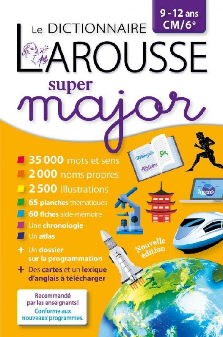 LAROUSSE DICTIONNAIRE SUPER MAJOR 9/12 ANS - COLLECTIF - LAROUSSE