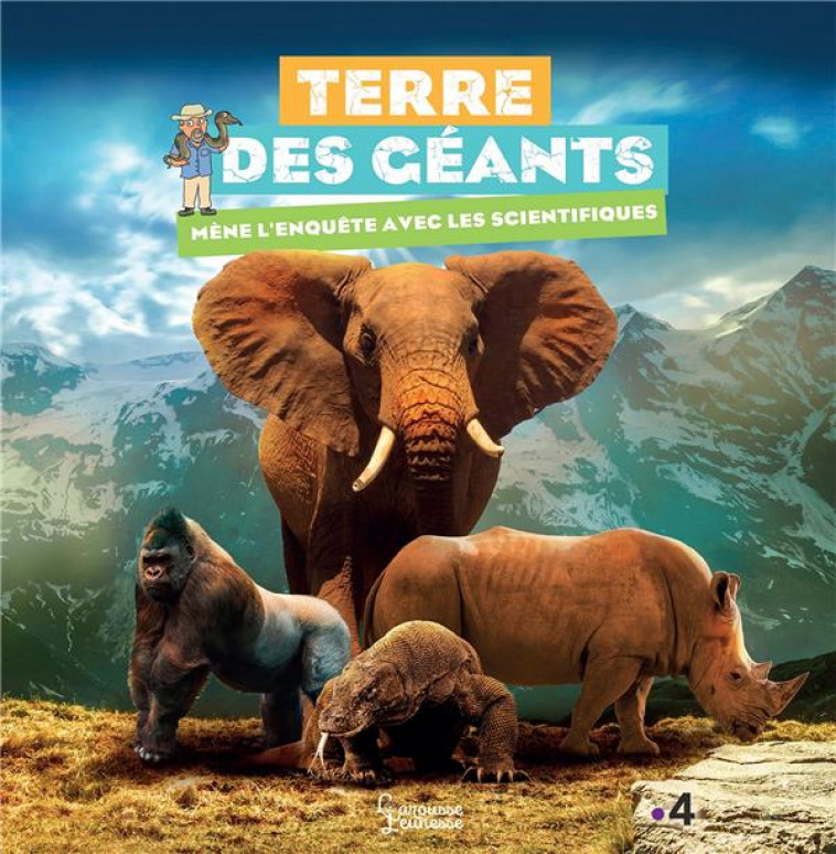 TERRE DES GEANTS - MENE L-ENQUETE AVEC LES SCIENTIFIQUES - SCHEIDHAUER-FRADIN N - LAROUSSE