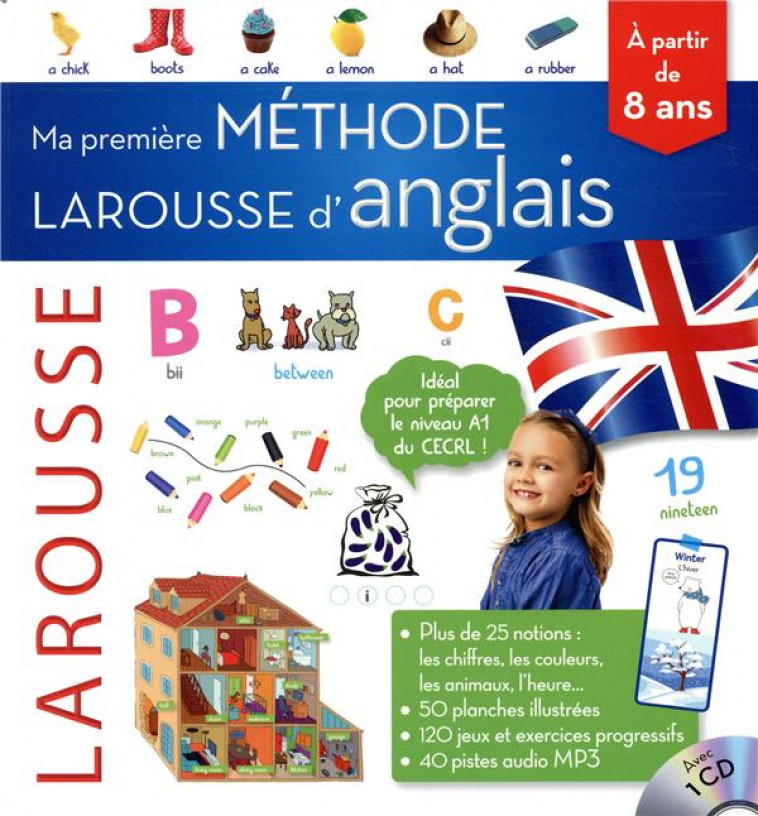 MA PREMIERE METHODE D-ANGLAIS - PRIMAIRE - COLLECTIF - LAROUSSE