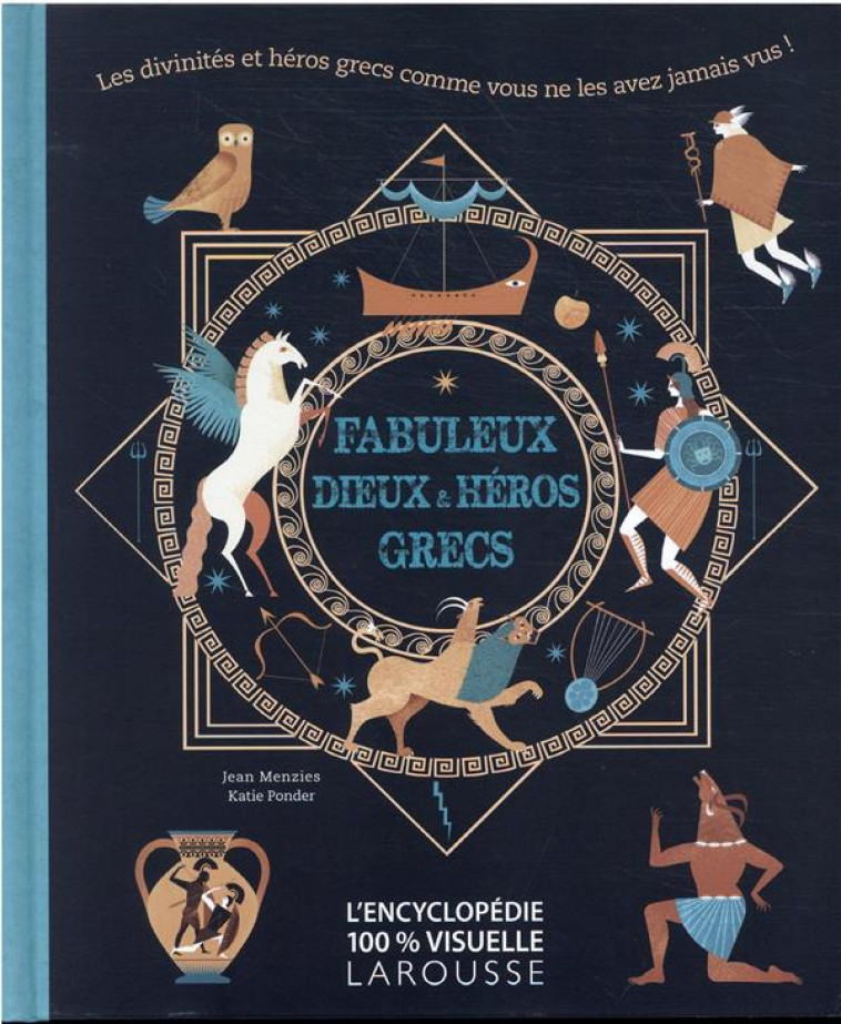 FABULEUX DIEUX ET HEROS GRECS - COLLECTIF - LAROUSSE