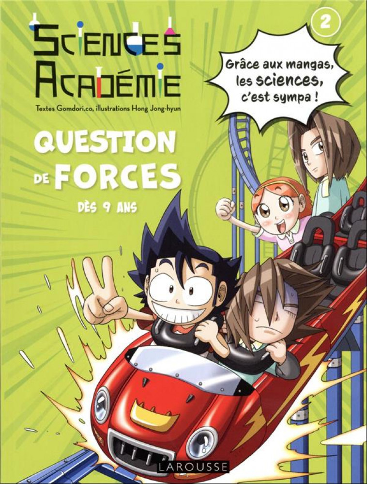 SCIENCES ACADEMIE EN MANGA - QUESTION DE FORCES - COLLECTIF - LAROUSSE