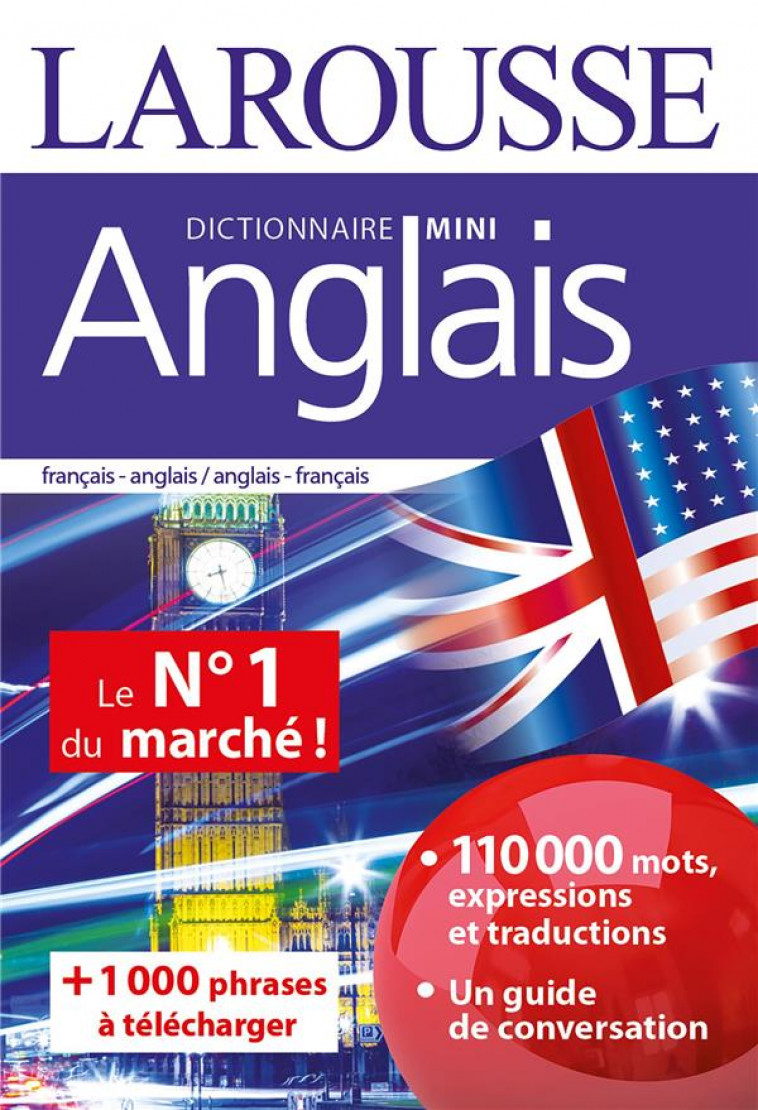 DICTIONNAIRE MINI ANGLAIS - COLLECTIF - LAROUSSE