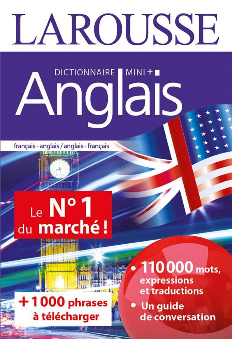 DICTIONNAIRE MINI PLUS ANGLAIS - COLLECTIF - LAROUSSE