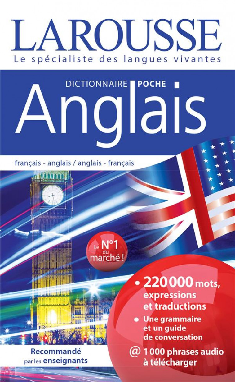 DICTIONNAIRE LAROUSSE POCHE ANGLAIS - COLLECTIF - LAROUSSE