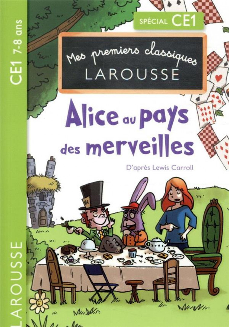 ALICE AU PAYS DES MERVEILLES CE1 - MORY ISABELLE - LAROUSSE