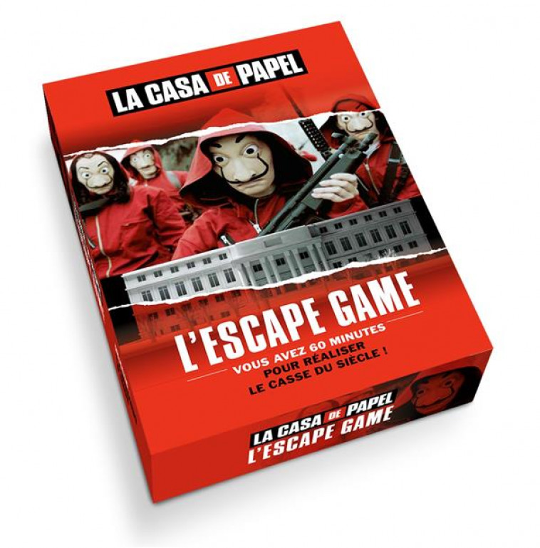 ESCAPE GAME LA CASA DE PAPEL - PARTIES 1-2 - LE CASSE DU SIECLE - TRENTI NICOLAS - NC