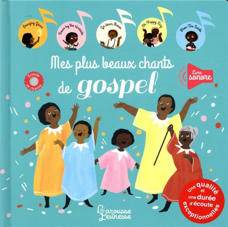 MES PLUS BEAUX CHANTS DE GOSPEL - PARUIT MARIE - LAROUSSE