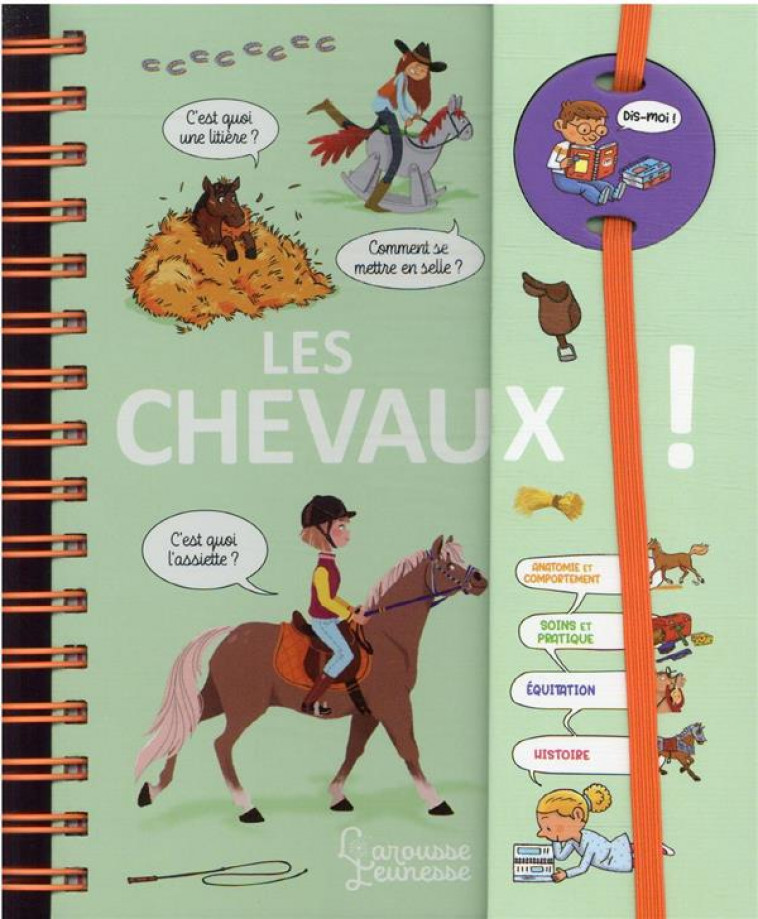 DIS-MOI ! LES CHEVAUX - GILLET EMILIE - LAROUSSE