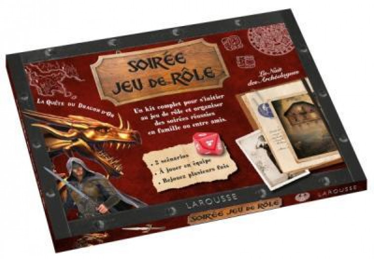 SOIREE JEU DE ROLE - LA QUETE DU DRAGON D-OR - YVON FRANCOIS - NC