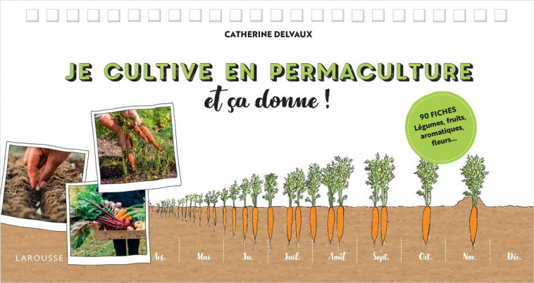 JE CULTIVE EN PERMACULTURE ET CA DONNE ! - DELVAUX CATHERINE - LAROUSSE