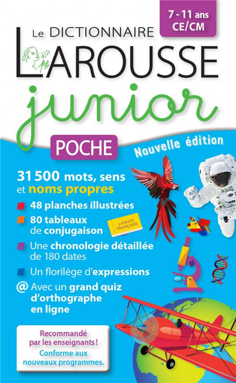 DICTIONNAIRE LAROUSSE JUNIOR POCHE - COLLECTIF - LAROUSSE