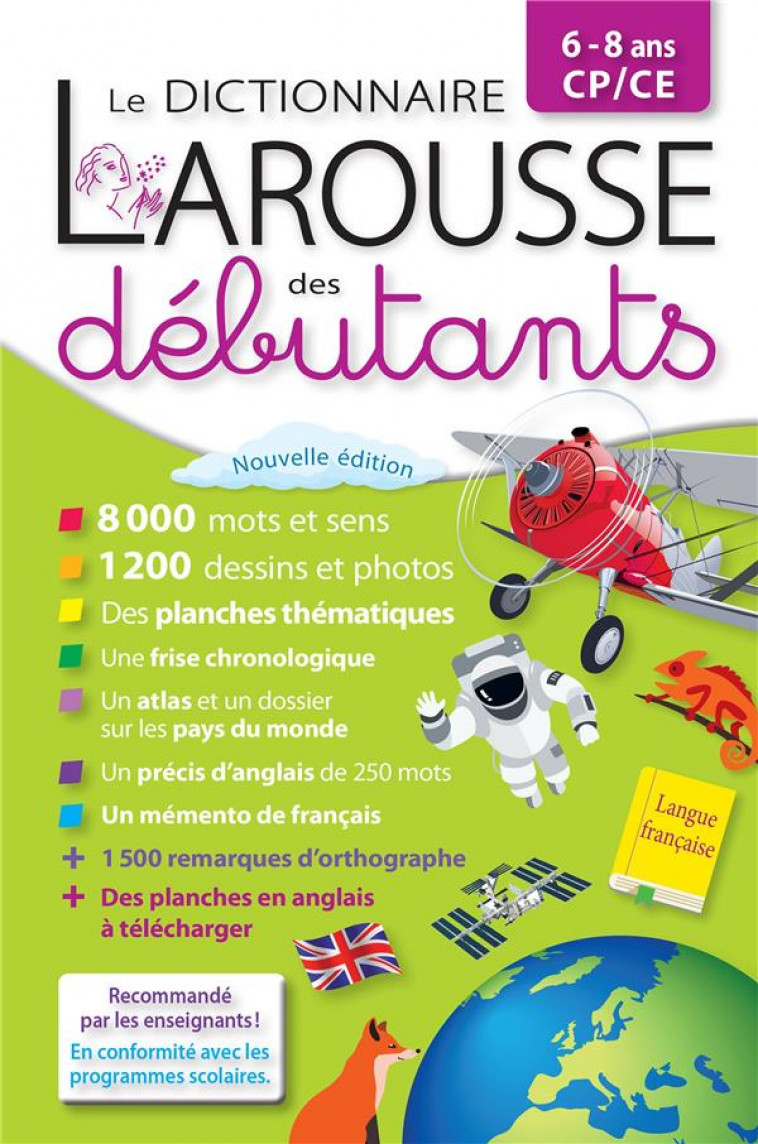 LAROUSSE DICTIONNAIRE DES DEBUTANTS 6/8 ANS CP/CE - COLLECTIF - LAROUSSE