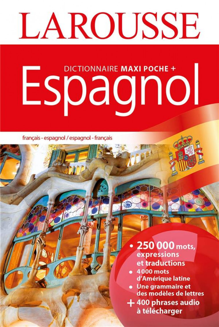 DICTIONNAIRE LAROUSSE MAXI POCHE PLUS ESPAGNOL - COLLECTIF - LAROUSSE