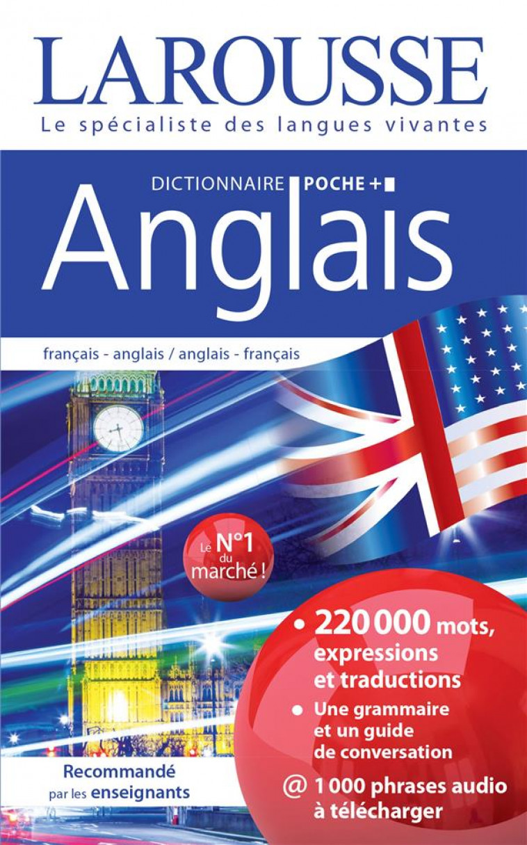 LAROUSSE DICTIONNAIRE POCHE PLUS ANGLAIS - COLLECTIF - LAROUSSE