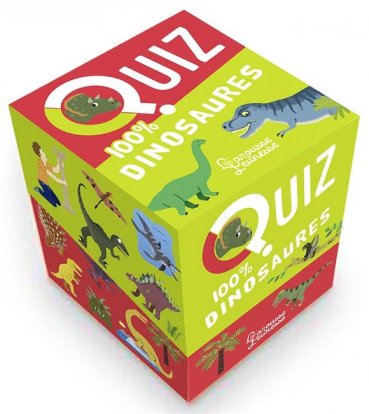 LE QUIZ 100% DINOSAURES - COLLECTIF - LAROUSSE