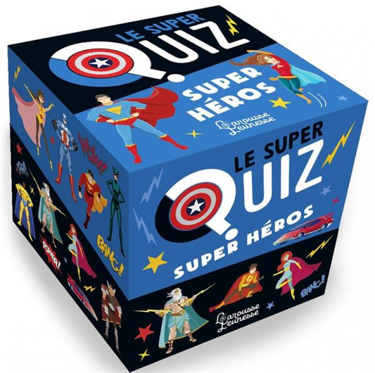 LE SUPER QUIZ SUPER HEROS - MEYER AURORE - LAROUSSE