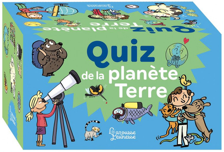 QUIZ DE LA PLANETE TERRE - MAINCENT/MEHEE - LAROUSSE