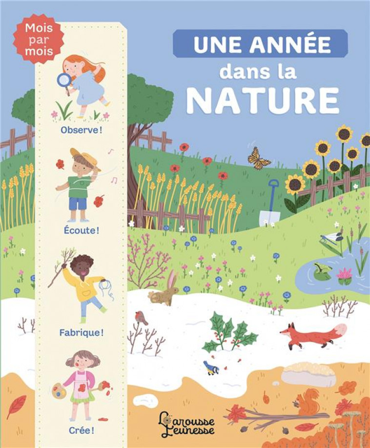 UNE ANNEE DANS LA NATURE - ZELVELDER/PRUNE - LAROUSSE