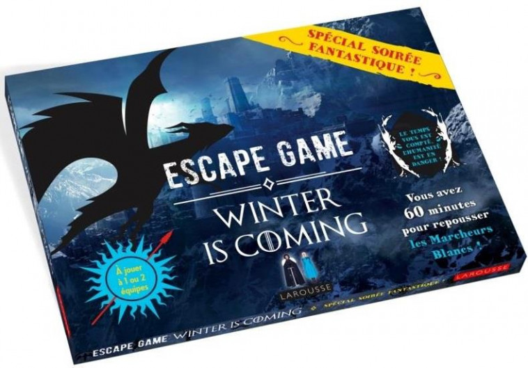 ESCAPE GAME - WINTER IS COMING - PEUVION GREGOIRE - NC