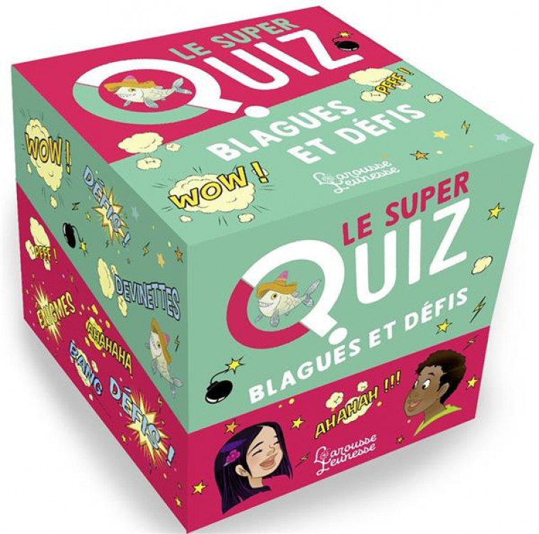 LE SUPER QUIZ BLAGUES ET DEFIS - COLLECTIF - LAROUSSE