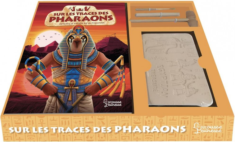 SUR LES TRACES DES PHARAONS - CASALI/TRUONG/CONNAN - LAROUSSE