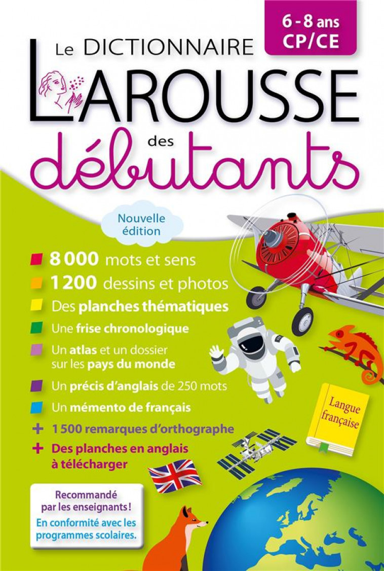 LAROUSSE DICTIONNAIRE DES DEBUTANTS 6/8 ANS CP/CE - COLLECTIF - LAROUSSE