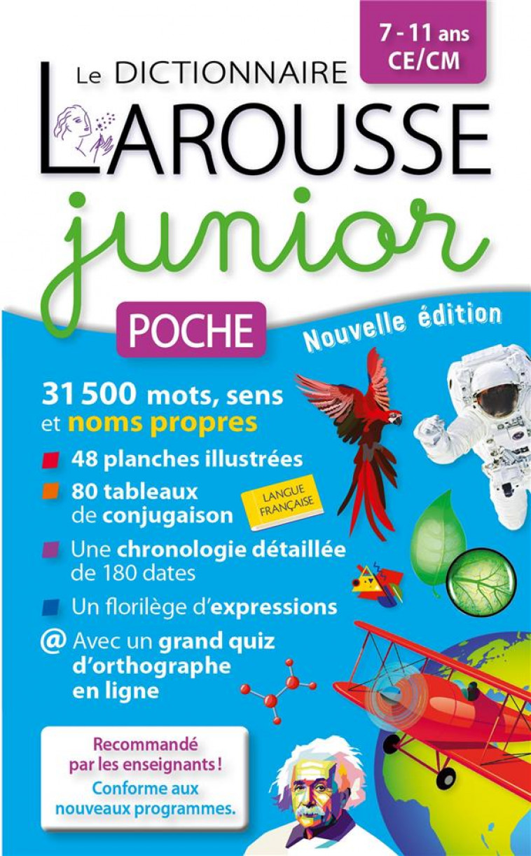 DICTIONNAIRE LAROUSSE JUNIOR POCHE - COLLECTIF - LAROUSSE