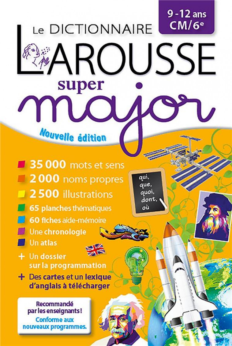 LAROUSSE DICTIONNAIRE SUPER MAJOR 9/12 ANS - COLLECTIF - LAROUSSE