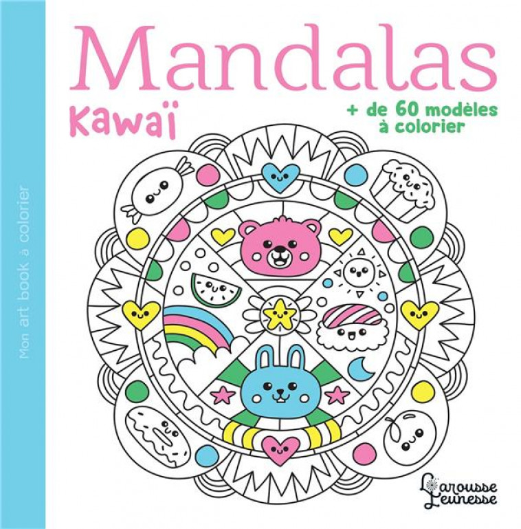 MANDALAS KAWAI - COLLECTIF - LAROUSSE