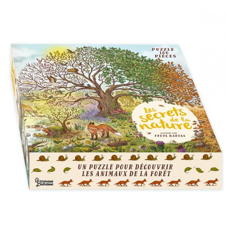 PUZZLE LES SECRETS DE LA NATURE - FREYA HARTAS - NC