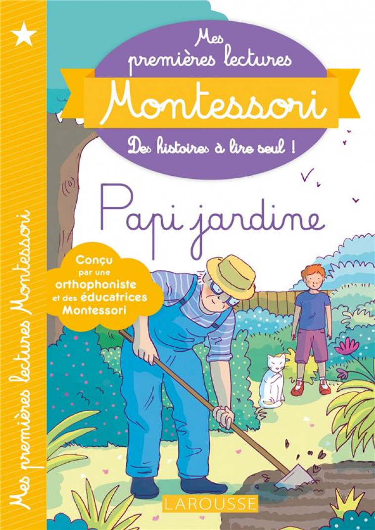 MES PREMIERES  LECTURES MONTESSORI - PAPI JARDINE - CLAVIER/GALON - LAROUSSE