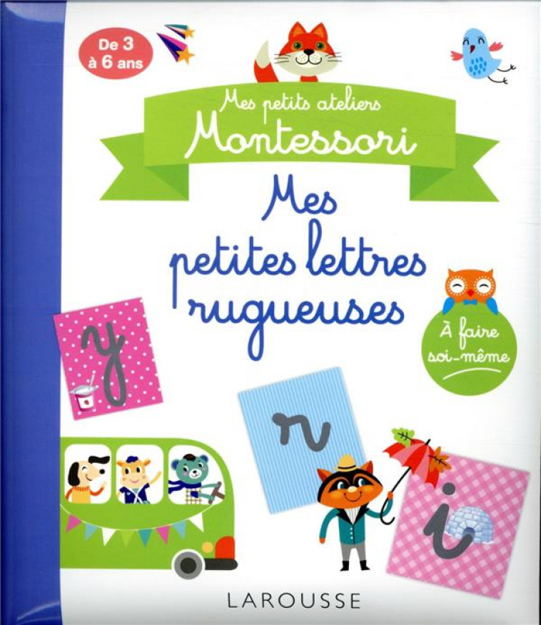 MES ATELIERS MONTESSORI : PETITES LETTRES RUGUEUSES - COLLECTIF - NC