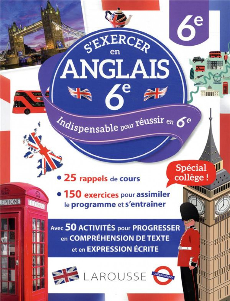 S-EXERCER EN ANGLAIS 6E - COLLECTIF - LAROUSSE