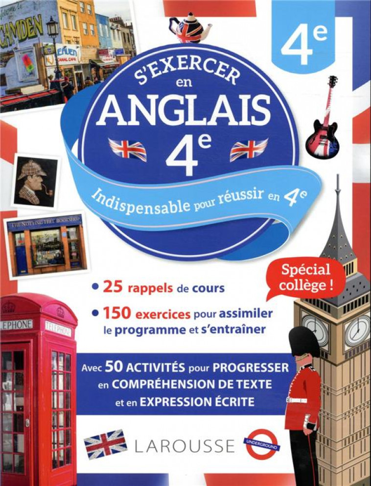 S-EXERCER EN ANGLAIS 4E - COLLECTIF - LAROUSSE