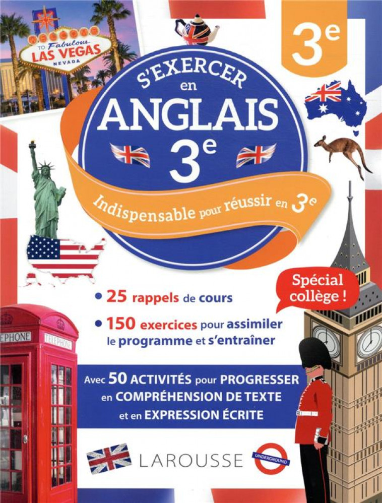 S-EXERCER EN ANGLAIS 3E - COLLECTIF - LAROUSSE