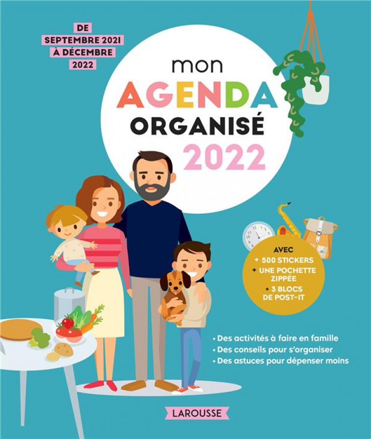 MON AGENDA ORGANISE 2022 - XXX - NC