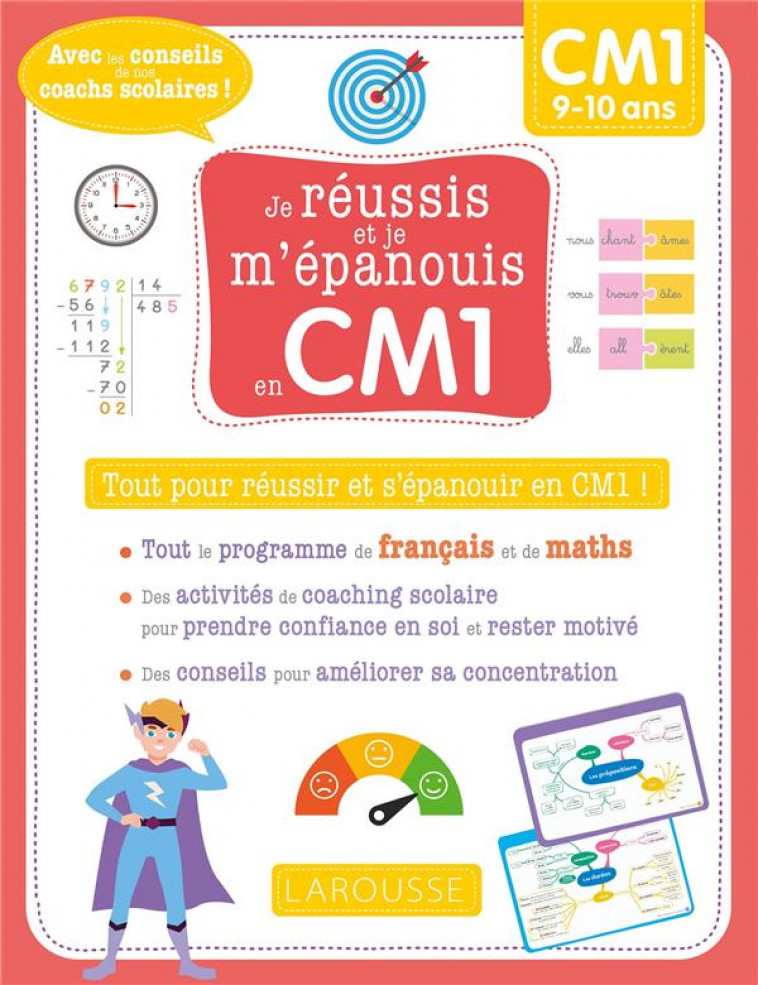 JE REUSSIS ET JE M-EPANOUIS EN CM1 - DUVOULDY/FOREST - LAROUSSE