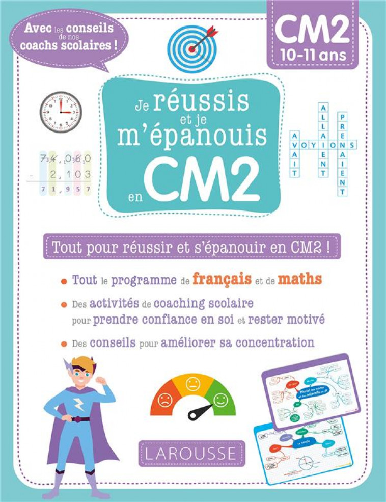 JE REUSSIS ET JE M-EPANOUIS EN CM2 - DUVOULDY/FOREST - LAROUSSE