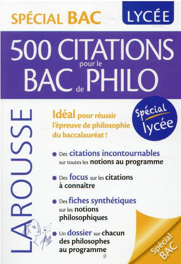 CITATIONS INCONTOURNABLES DE PHILOSOPHIE - COLLECTIF - LAROUSSE