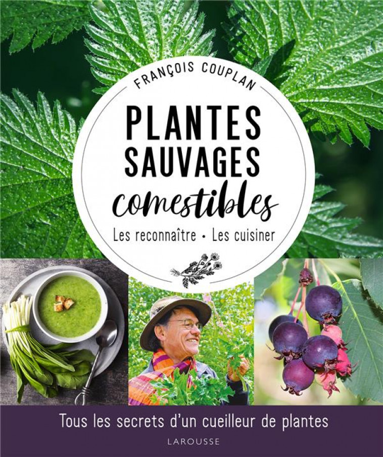 PLANTES SAUVAGES COMESTIBLES - TOUS LES SECRETS D-UN CUEILLEUR DE PLANTES - COUPLAN FRANCOIS - LAROUSSE