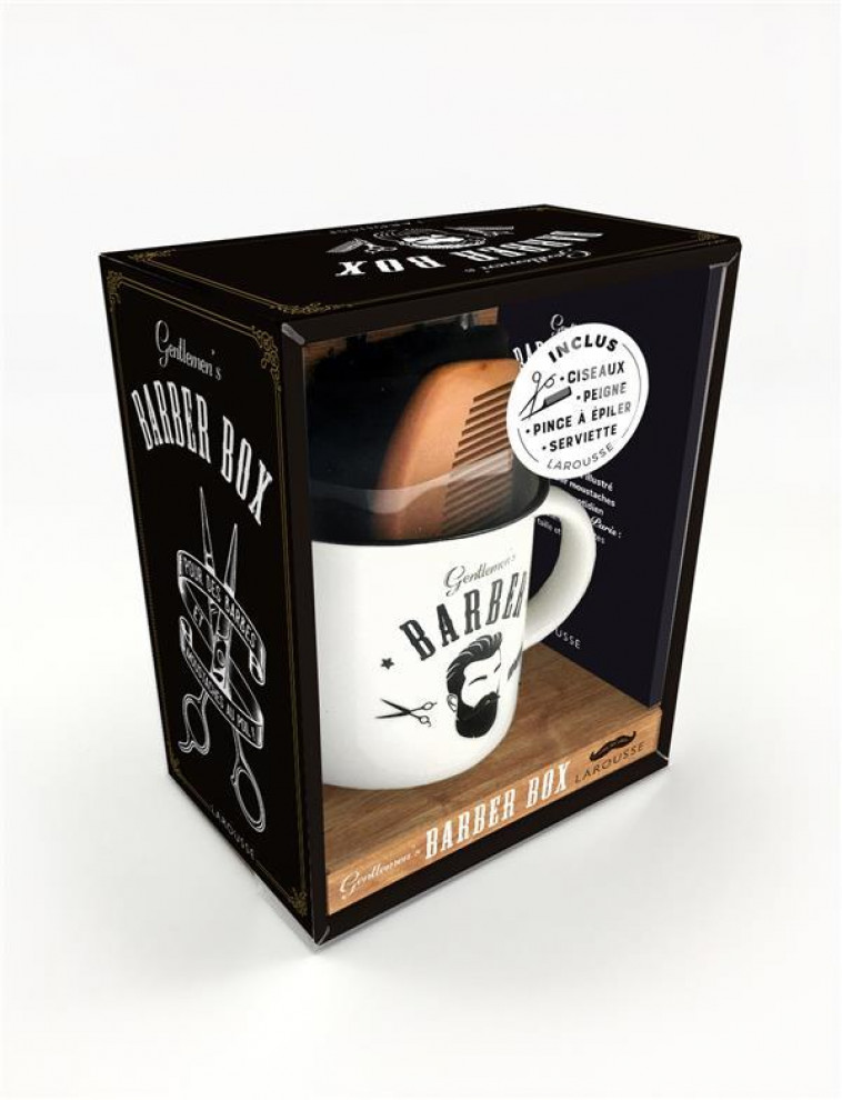 COFFRET GENTLEMEN-S BARBER MUG - DANIEL HAMIZI SARAH - LAROUSSE