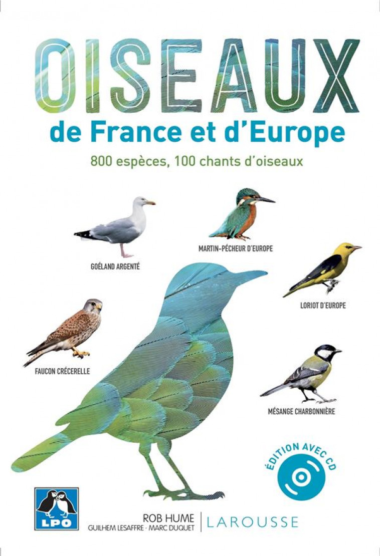 OISEAUX DE FRANCE ET D-EUROPE - COLLECTIF - LAROUSSE